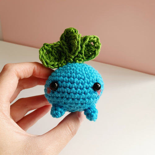 Cute crochet oddish pokemon amigurmi