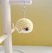 Load image into Gallery viewer, Chubby Whale Crochet Keychain