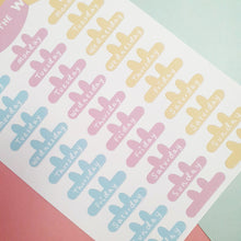 Load image into Gallery viewer, Pudgy Bunny Planner Stickers