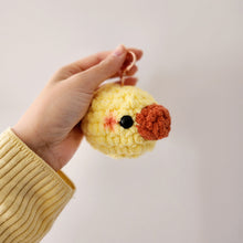 Load image into Gallery viewer, Fluffy duck keychain
