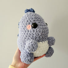 Load image into Gallery viewer, Chonky Dinosaur Crochet Plushie