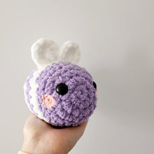 Load image into Gallery viewer, Teacup Bee Crochet Plush