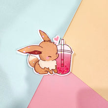 Load image into Gallery viewer, Poke x Boba Holographic Stickers