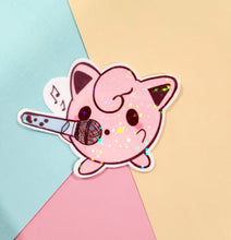 Load image into Gallery viewer, Poke x Boba Holographic Stickers