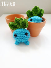 Load image into Gallery viewer, Oddish Crochet Plush
