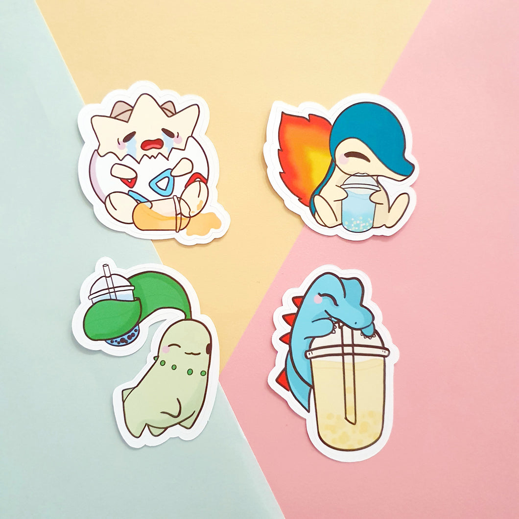 Poke x Boba Gen 2 Sticker Pack