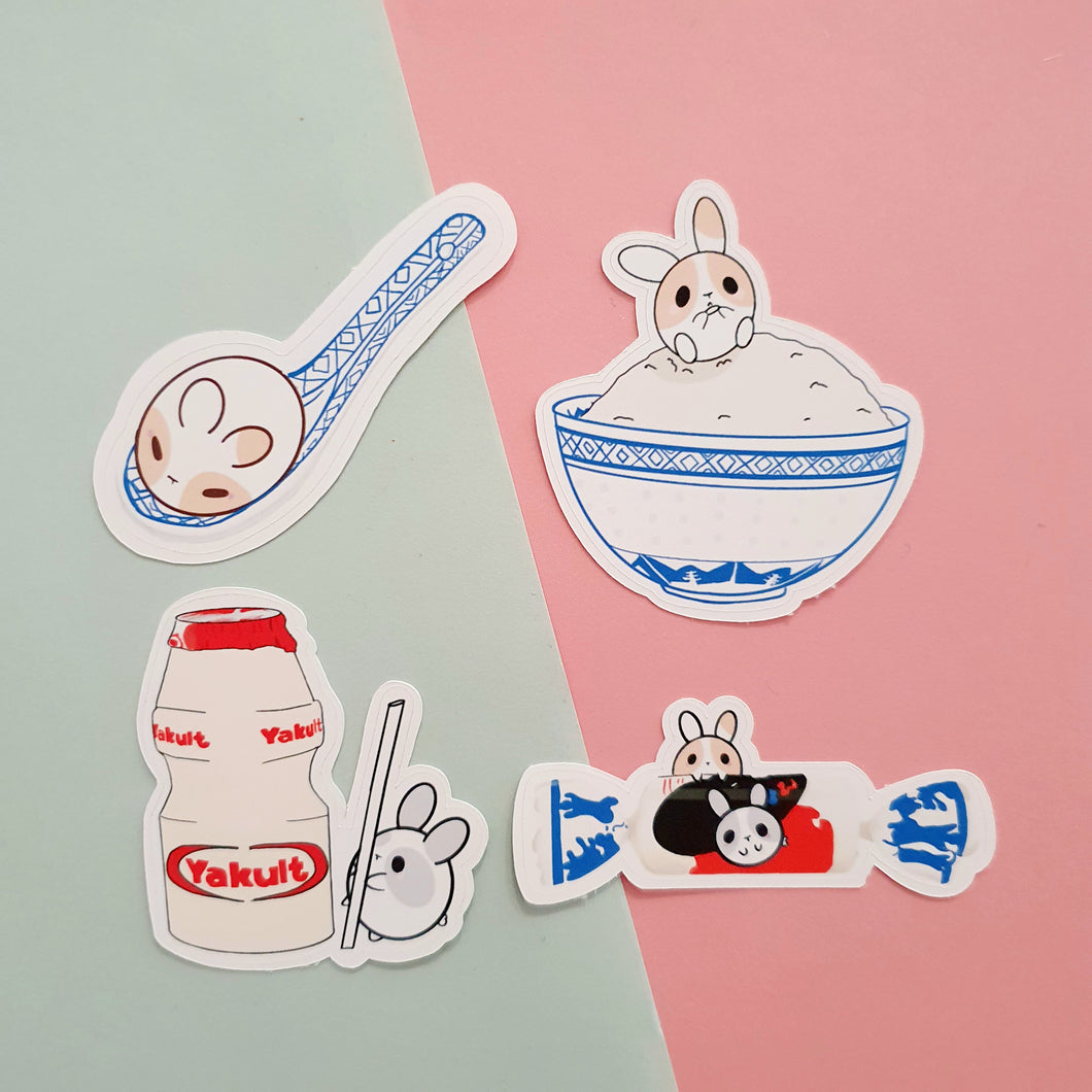 Pudgy Bunny Nostalgia Sticker Pack