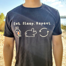 Load image into Gallery viewer, Eat. Sleep. Repeat. T-shirt
