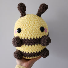 Load image into Gallery viewer, Mr. Bumble Bee Crochet Plush
